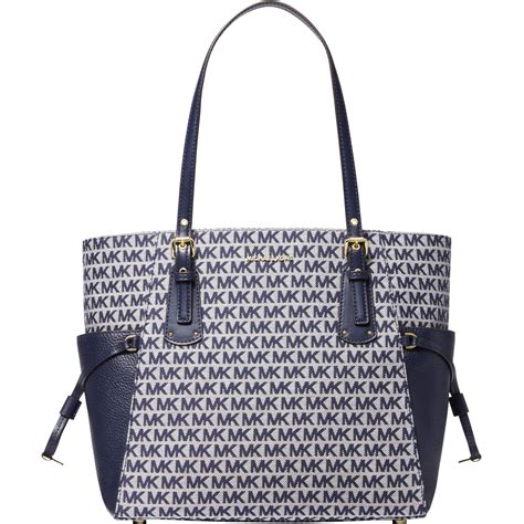 michael kors voyager large east west tote|michael kors voyager signature tote.